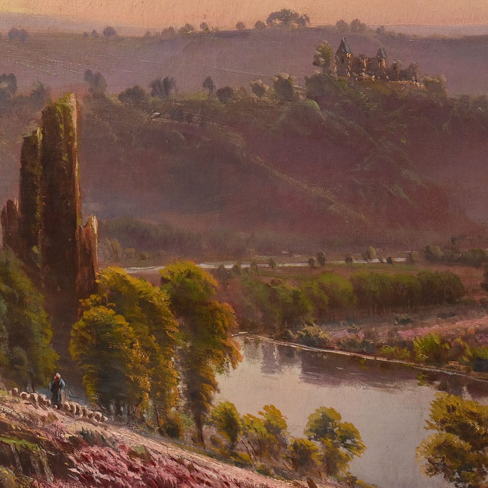 QP733 1 antique oil painting landscape natural painting XX.jpg